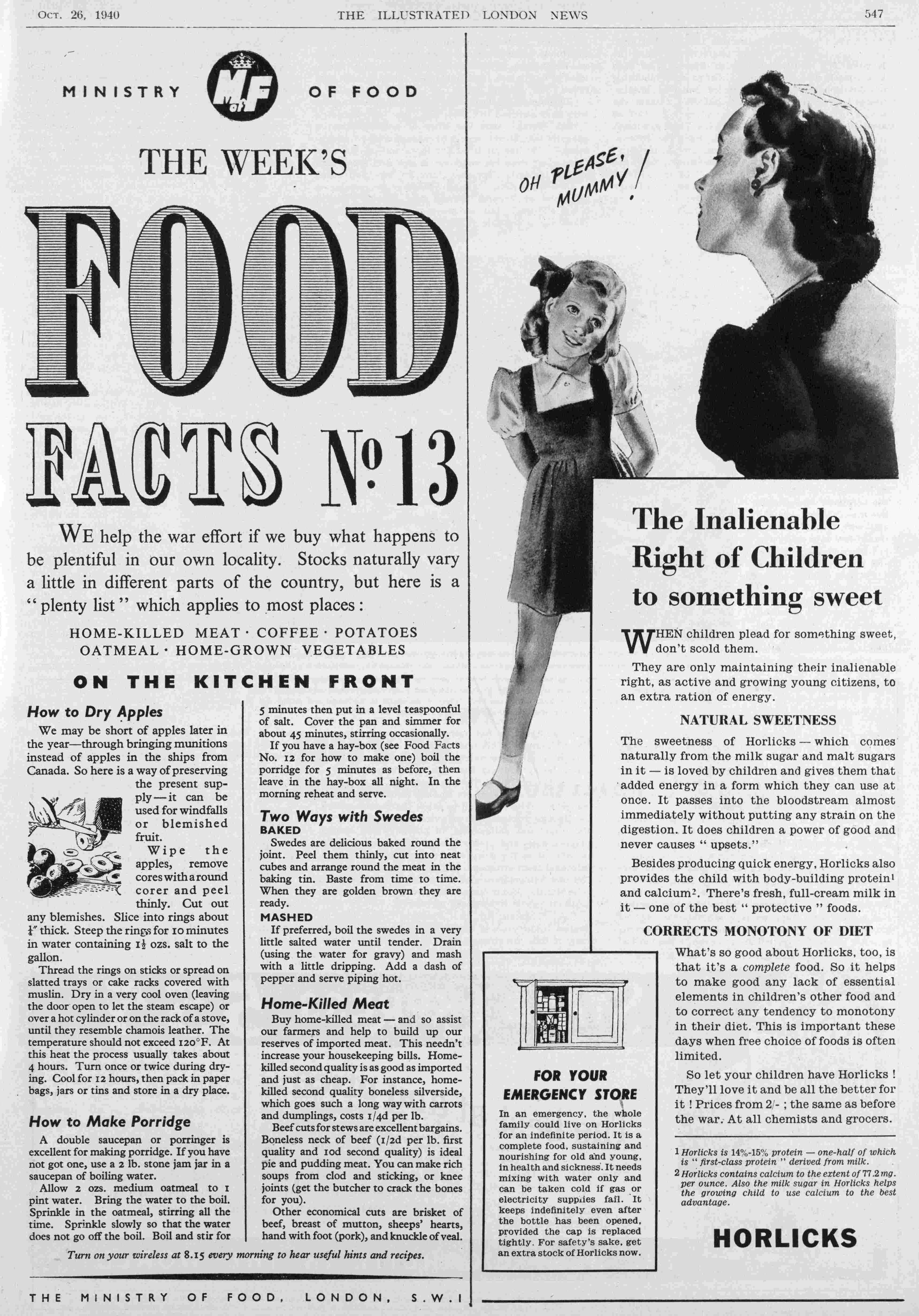 food facts 13